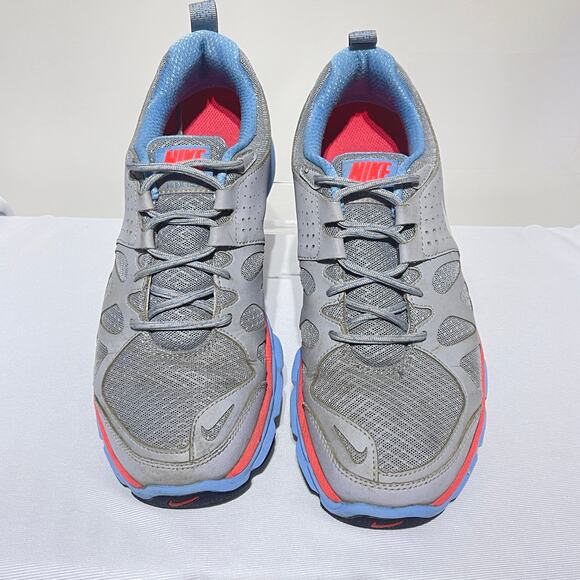 Nike Trail Flex Running Sneakers Womens 10 Shoes Grey Blue 537696-004 Trainers - Picture 1 of 10